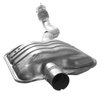 AU22503 Exhaust Muffler; 2009-2014 Audi A4 Quattro Front, 2009-2014 Audi A4 Front, 2010-2011 Audi A5 Quattro Front - image 3