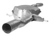 AU22505 Exhaust Muffler; 2009-2014 Audi A4 Quattro Center, 2009-2014 Audi A4 Center, 2010-2011 Audi A5 Quattro Center - image 2