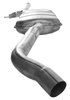 AU22505 Exhaust Muffler; 2009-2014 Audi A4 Quattro Center, 2009-2014 Audi A4 Center, 2010-2011 Audi A5 Quattro Center - image 3
