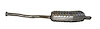 BW9007 Exhaust Muffler; 1998-1999 BMW 323i Rear, 1998-1999 BMW 323is Rear - image 1