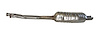 BW9107 Exhaust Muffler; 1992-1995 BMW 325i Rear, 1992-1995 BMW 325is Rear - image 1