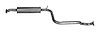 DA29855 Exhaust Resonator; 1997-1999 Nissan Maxima, 1997-1999 INFINITI I30 - image 1