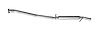 DA37005 Exhaust Resonator; 1999-2002 Nissan Quest - image 1