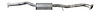 DA39705 Muffler - Center, ANSA OER - image 1