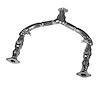 DA40411 Exhaust Y Pipe; 2009-2013 INFINITI G37, 2007-2008 INFINITI G35 - image 1