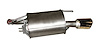 DA40417 Exhaust Muffler; 2009-2013 INFINITI G37 Rear Left, 2007-2008 INFINITI G35 Rear Left - image 1