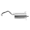 DA40817 Exhaust Muffler; 2007-2012 Nissan Sentra Rear