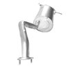DA40817 Exhaust Muffler; 2007-2012 Nissan Sentra Rear - image 2