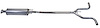 DA41445 Exhaust Muffler; 2009-2012 Nissan Altima - image 1
