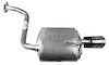 DA4317 Exhaust Muffler; 2016-2017, 2009-2014 Nissan Maxima Rear Left - image 1