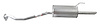 DA4347 Exhaust Muffler; 2012-2015 Nissan Versa Rear