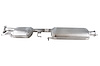 DA8751 Exhaust Muffler Assembly; 2013-2020 Nissan Pathfinder, 2014-2016 INFINITI QX60, 2013 INFINITI JX35 - image 1