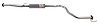 HD10905 Exhaust Resonator; 1992-1995 Honda Civic, 1997-2000 Acura EL