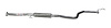 HD15095 Exhaust Resonator; 1996-2000 Honda Civic - image 1