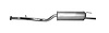 HD16947 Exhaust Muffler; 1995-1997 Honda Accord Rear - image 1