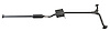 HD17045 Exhaust Resonator; 1998-2002 Honda Accord - image 1