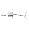 HD17105 Exhaust Muffler; 1998-2002 Honda Accord Center - image 1