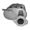 HD18155 Exhaust Muffler; 1998-2004 Isuzu Rodeo Center, 1998-2002 Honda Passport Center, 2002-2003 Isuzu Axiom Center - image 2
