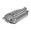 HD18155 Exhaust Muffler; 1998-2004 Isuzu Rodeo Center, 1998-2002 Honda Passport Center, 2002-2003 Isuzu Axiom Center - image 3