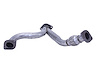 HD18246 Exhaust Intermediate Pipe; 1998-2004 Isuzu Rodeo, Axiom, Amigo, Rodeo Sport, 1998-2002 Honda Passport - image 1