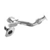 HD1846 Exhaust Intermediate Pipe; 1998-2004 Isuzu Rodeo, Axiom, Amigo, Rodeo Sport, 1998-2002 Honda Passport - image 3