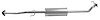 HD19465 Exhaust Resonator; 2010-2011 Honda CR-V - image 1