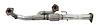HD20731 Exhaust Pipe; 2009-2015 Honda Pilot Front - image 1