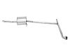 HD20805 Exhaust Muffler; 2003-2007 Honda Accord Center - image 1