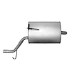 HD20907 Exhaust Muffler; 2003-2005 Honda Accord Rear - image 1