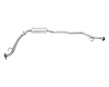 HD21805 Exhaust Muffler; 2007-2008 Honda Fit Center - image 1