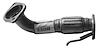 HD2211 Exhaust Pipe; 2008-2012 Honda Accord Front - image 1