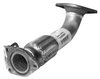 HD2241 Exhaust Pipe; 2008-2012 Honda Accord Front - image 3