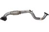 HD2501 Exhaust Pipe; 2016-2021 Honda Civic Front - image 2