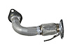 HD2911 Exhaust Pipe; 2003-2007 Honda Accord Front - image 1