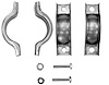 HW4403 OE Replacement Exhaust Clamp - image 1