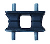 HW5410 Exhaust System Hanger; 1998-2002 Isuzu Trooper, 1996-2002 Isuzu Trooper Muffler, 1996-1999 Acura SLX, SLX Muffler - image 1