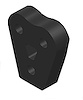 HW8139 Exhaust System Hanger; Fits Select Nissan/Kia