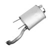 HY4947 Exhaust Muffler; 2001-2005 Hyundai Elantra Rear - image 2