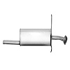 HY6505 Exhaust Muffler; 2001-2004 Hyundai Santa Fe Center - image 1