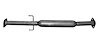 HY6603 Exhaust Resonator; 2006-2008 Hyundai Sonata, 2006-2010 Hyundai Azera - image 1