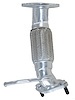 HY6801 Exhaust Pipe; 2006-2008 Hyundai Sonata Front - image 1