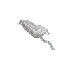 HY7007 Exhaust Muffler; 2006-2011 Hyundai Accent Rear, 2006-2011 Kia Rio Rear