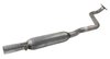 HY7105 Exhaust Muffler; 2012-2017 Hyundai Accent Center, 2012-2017 Kia Rio Center - image 2