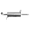 HY7107 Exhaust Muffler; 2012-2017 Hyundai Accent Rear, 2012-2017 Kia Rio Rear - image 1