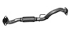 HY7201 Exhaust Pipe; 2006-2012 Hyundai Elantra Front