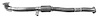HY7401 Exhaust Pipe; 2005-2010 Kia Sportage Front, 2005-2008 Hyundai Tucson Front - image 1