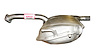 HY7407 Muffler - Rear, ANSA OER - image 1