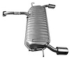 HY7507 Exhaust Muffler; 2005-2008 Hyundai Tucson Rear - image 1