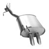 HY7847 Exhaust Muffler; 2011-2013 Kia Sorento Rear, 2010-2012 Hyundai Santa Fe Rear - image 3