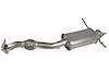 KA2613 Exhaust Resonator Assembly; 2003-2005 Kia Rio Front - image 1
